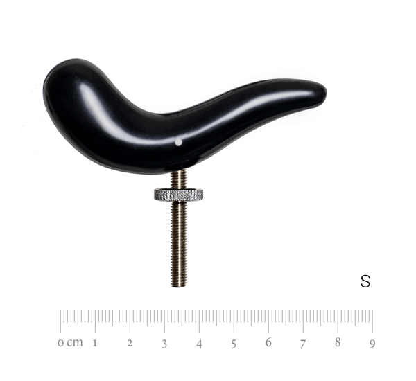 Handrest with thread, plastic S