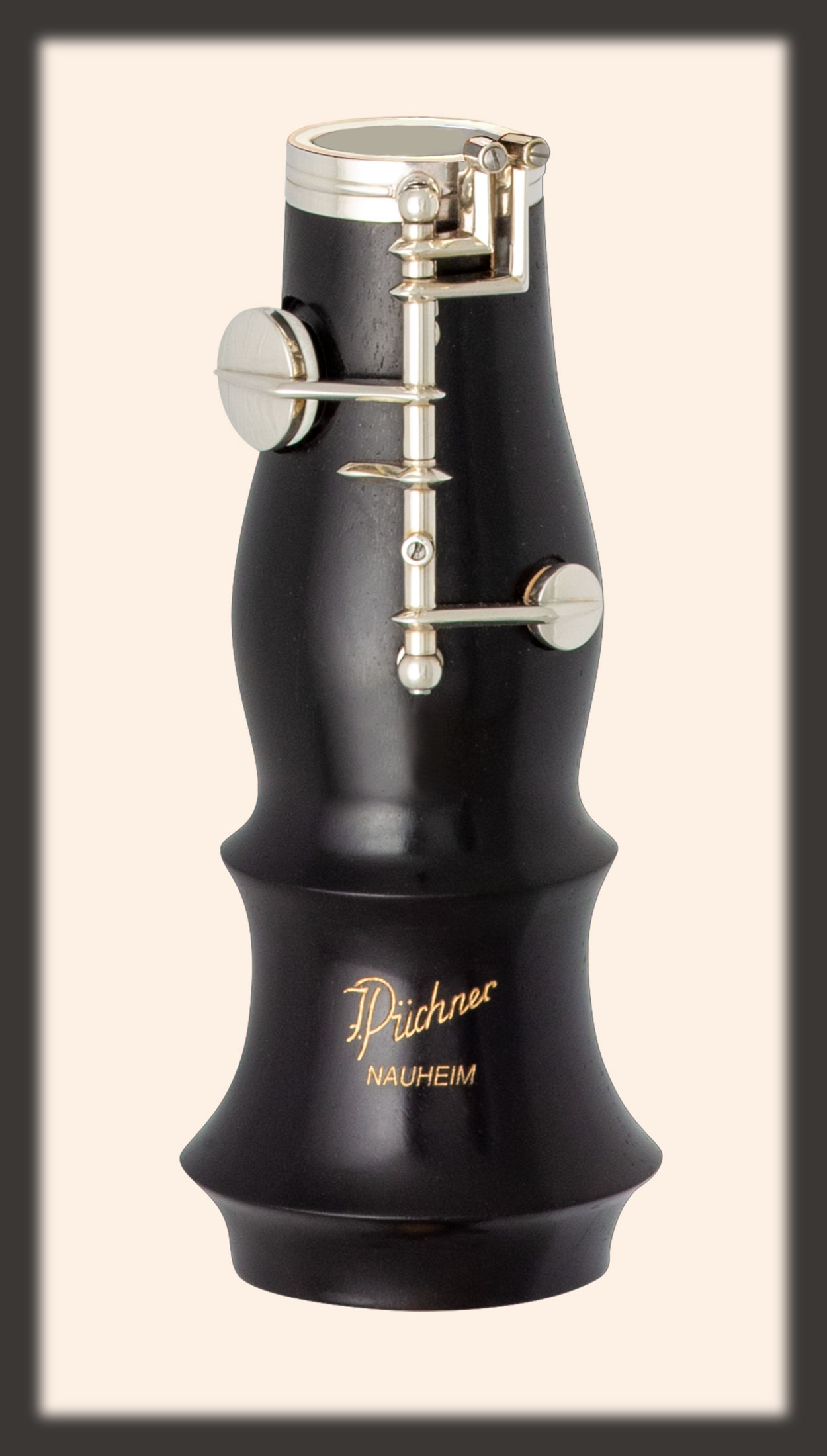 Sculped BelL Grenadilla