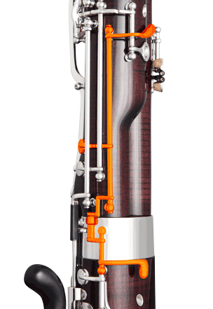 Double Eb key to be operated on the boot joint