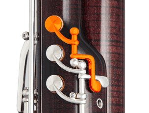 High-F key on the wing joint