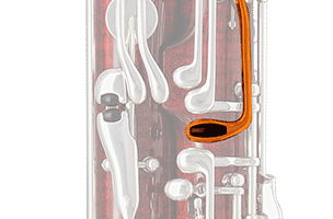 A-Klappe mit Rolle am Flügel