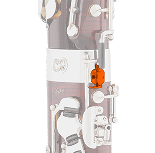 Whisper-key lock for the right hand thumb