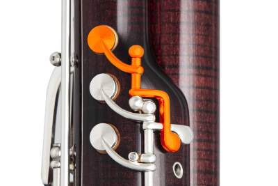 High-F key on the wing joint