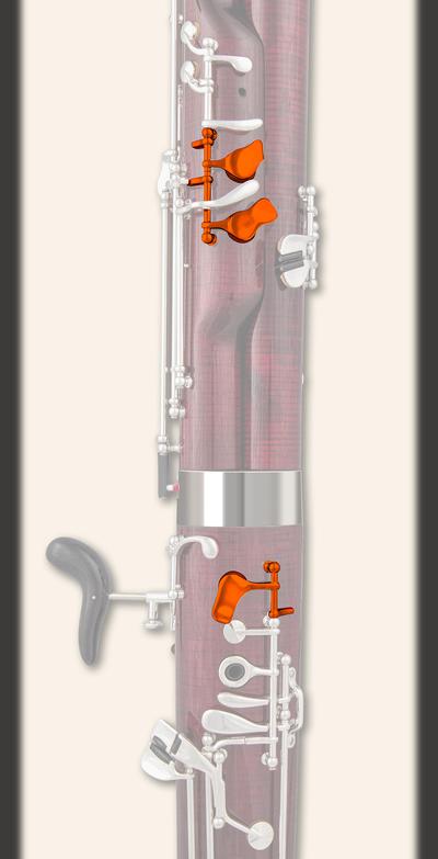 Covered finger holes with spatulas